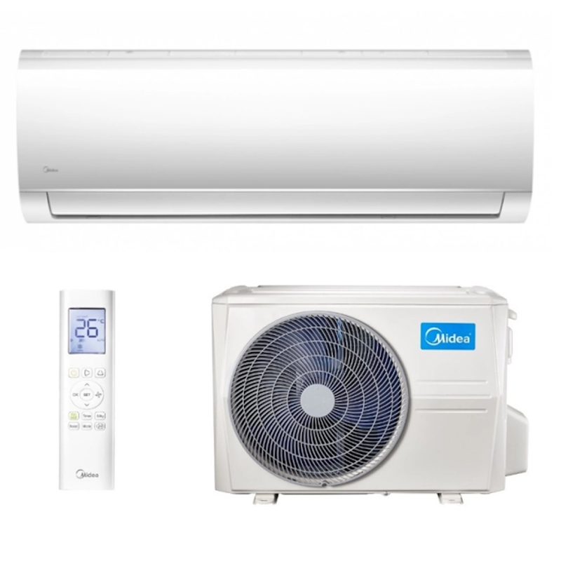 Climatiseur Midea Mural Inverter R32 9000 - Air Wood Clim